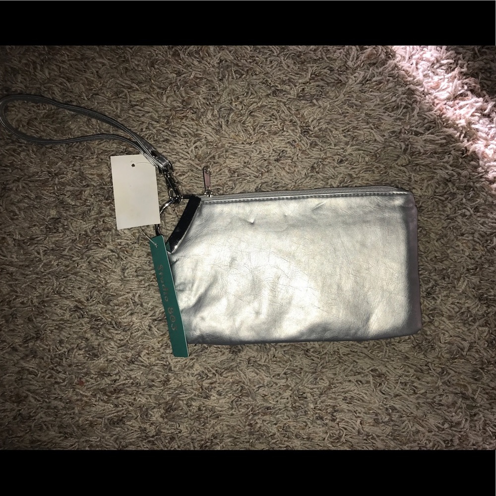Silver Clutch (Purse / Wallet)