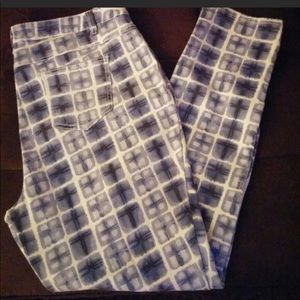 Ashley Stewart printed jeans