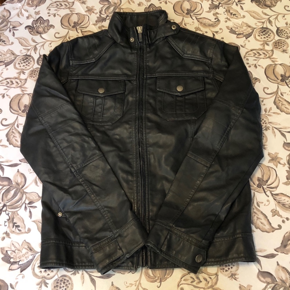 Xray Jeans Leather Jacket