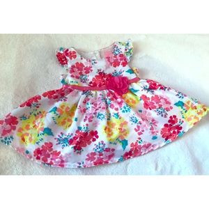 Children Place floral dress