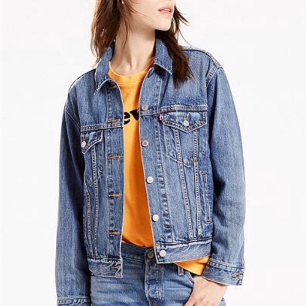 Levi’s Ex-Boyfriend Trucker Denim Jacket