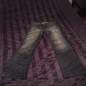 7 For All Mankind Dojo jeans, dark wash 27”x34”