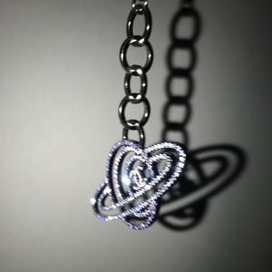 Chanel ‘saturn’ crystal keychain or bag charm