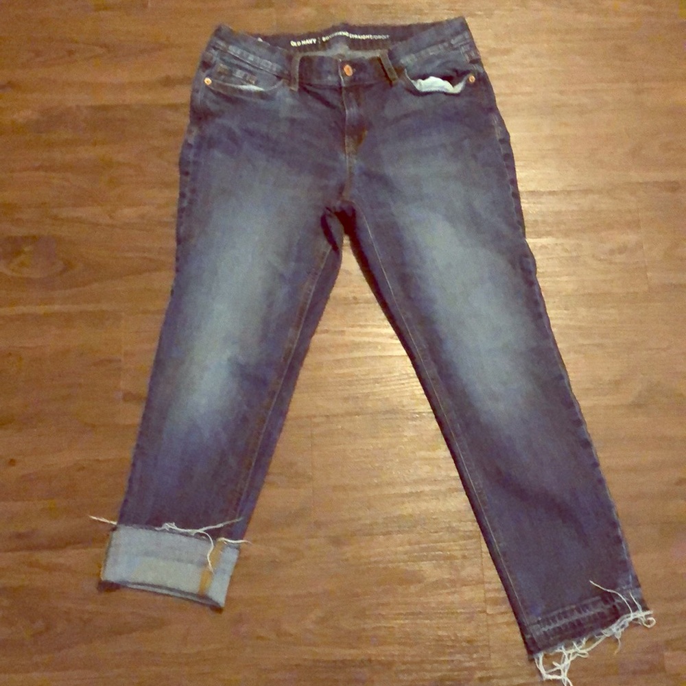 Old navy boyfriend straight fit jeans
