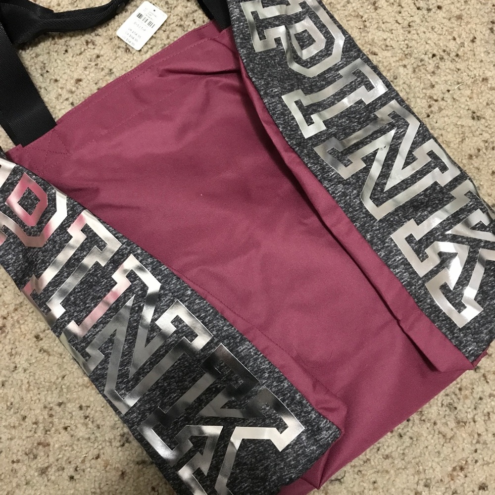 Pink tote