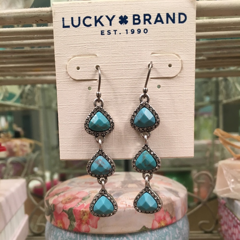 Lucky Brand Dangling Earrings!