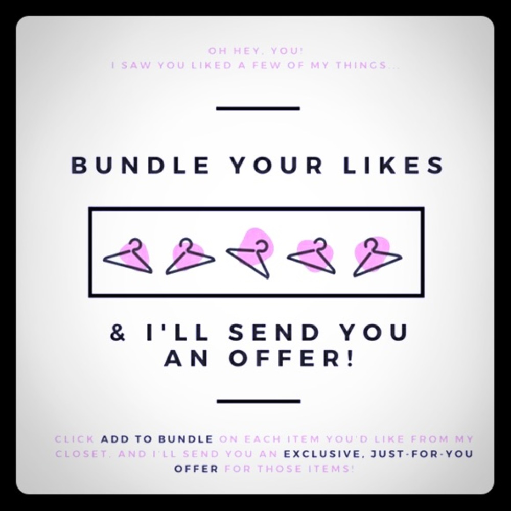 ✨ Bundle likes for a special offer just for you! ✨
