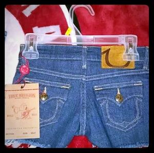 Kids True religion shorts