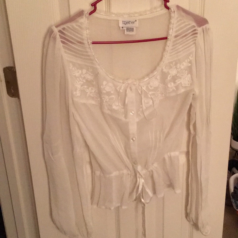 Embroidered Bohemian Blouse
