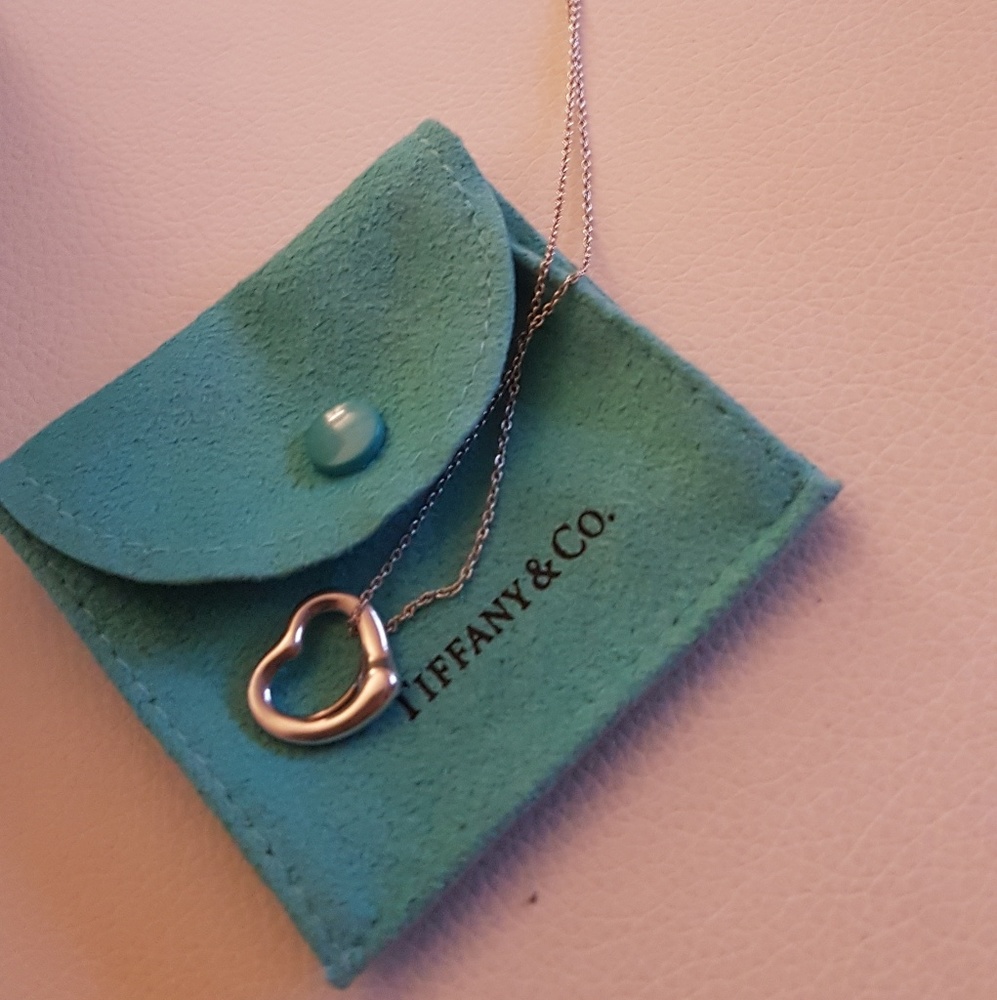 Tiffany & Co. Open Heart Pendant