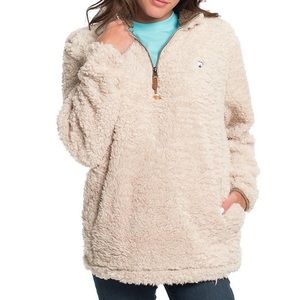 Southern Shirt Sherpa Pullover Dark Grey