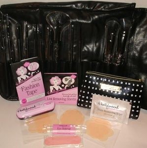 HOLLYWOOD FASHION BUNDLE W/MAKE UP BRUSH SET
