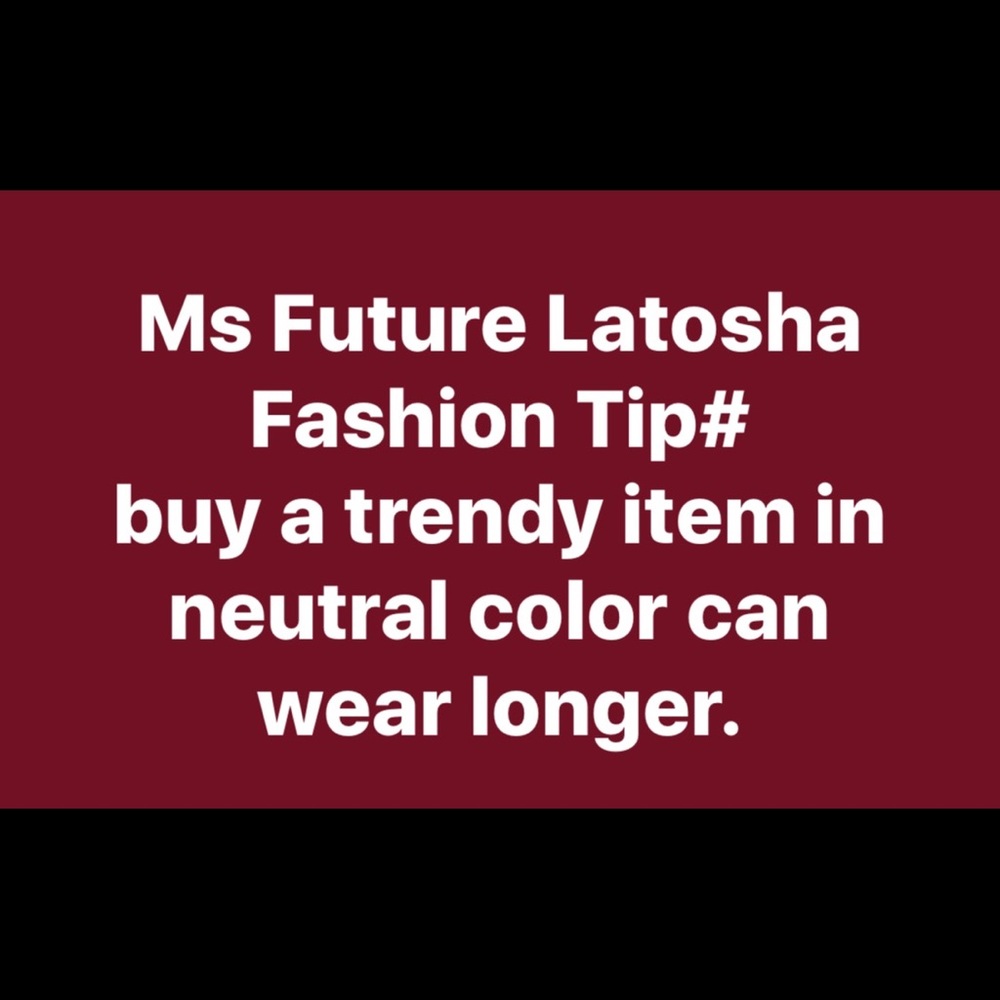 Fashion Tip
