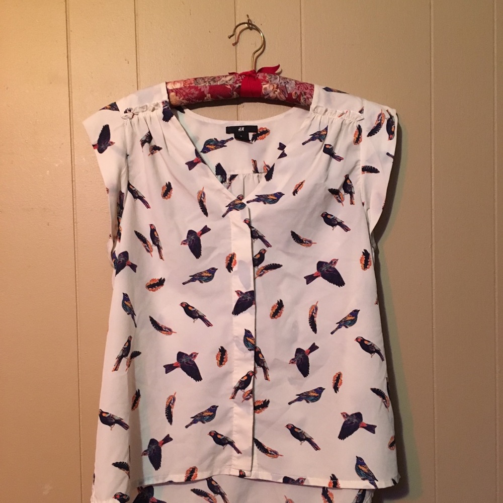 Womens Birds blouse