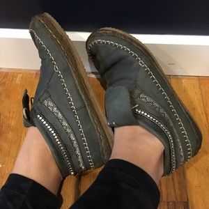 Free People Beaded Moccasins