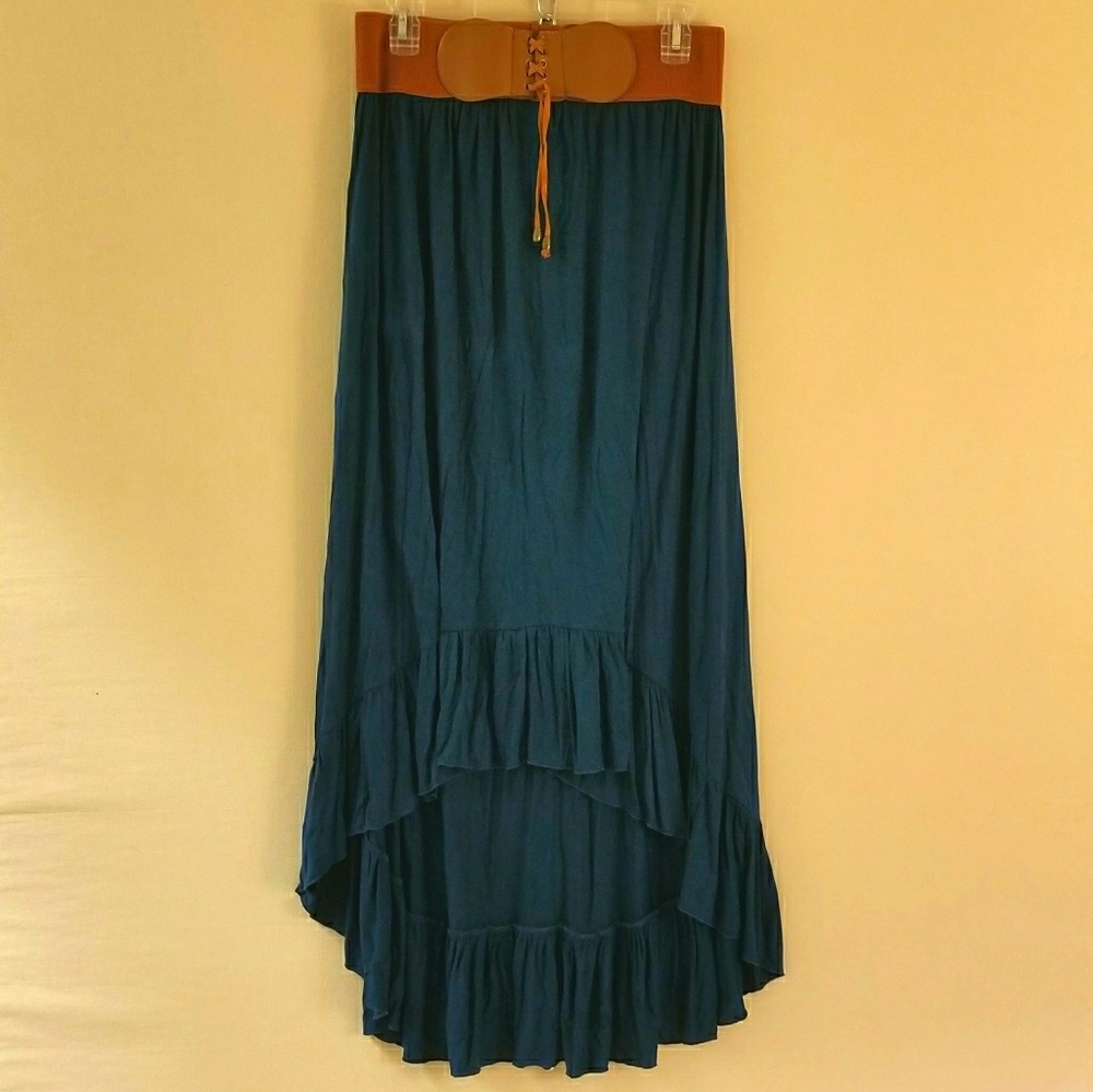 Bohemian High Low Skirt