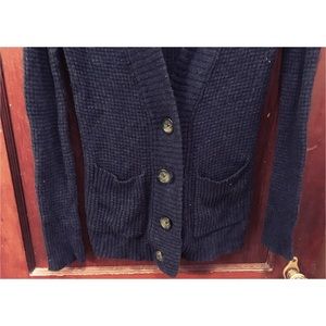 Navy knit Mossimo sweater