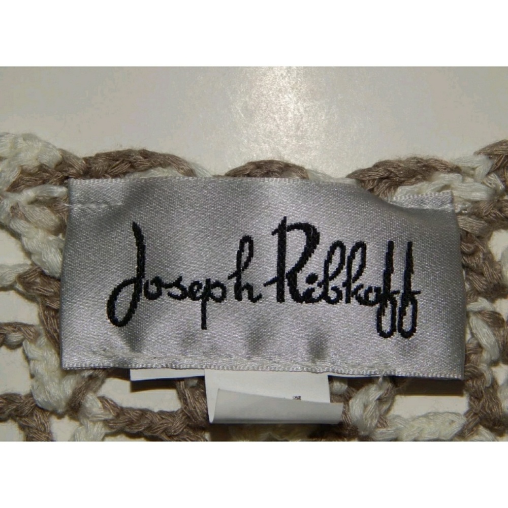 Joseph Ribkoff Asymmetrical Open Cut-Out Knit M - Picture 8 of 8