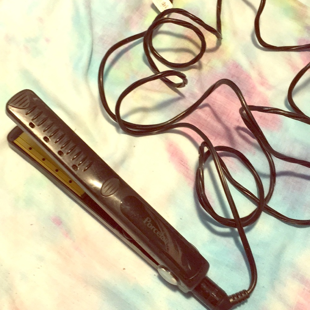 Porcelain series black hair iron