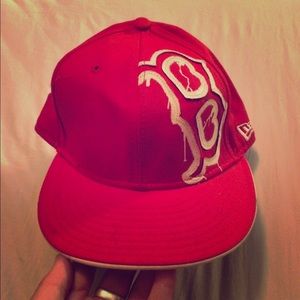 7 1/4 New Era Boston Red Sox Flat Brim Hat