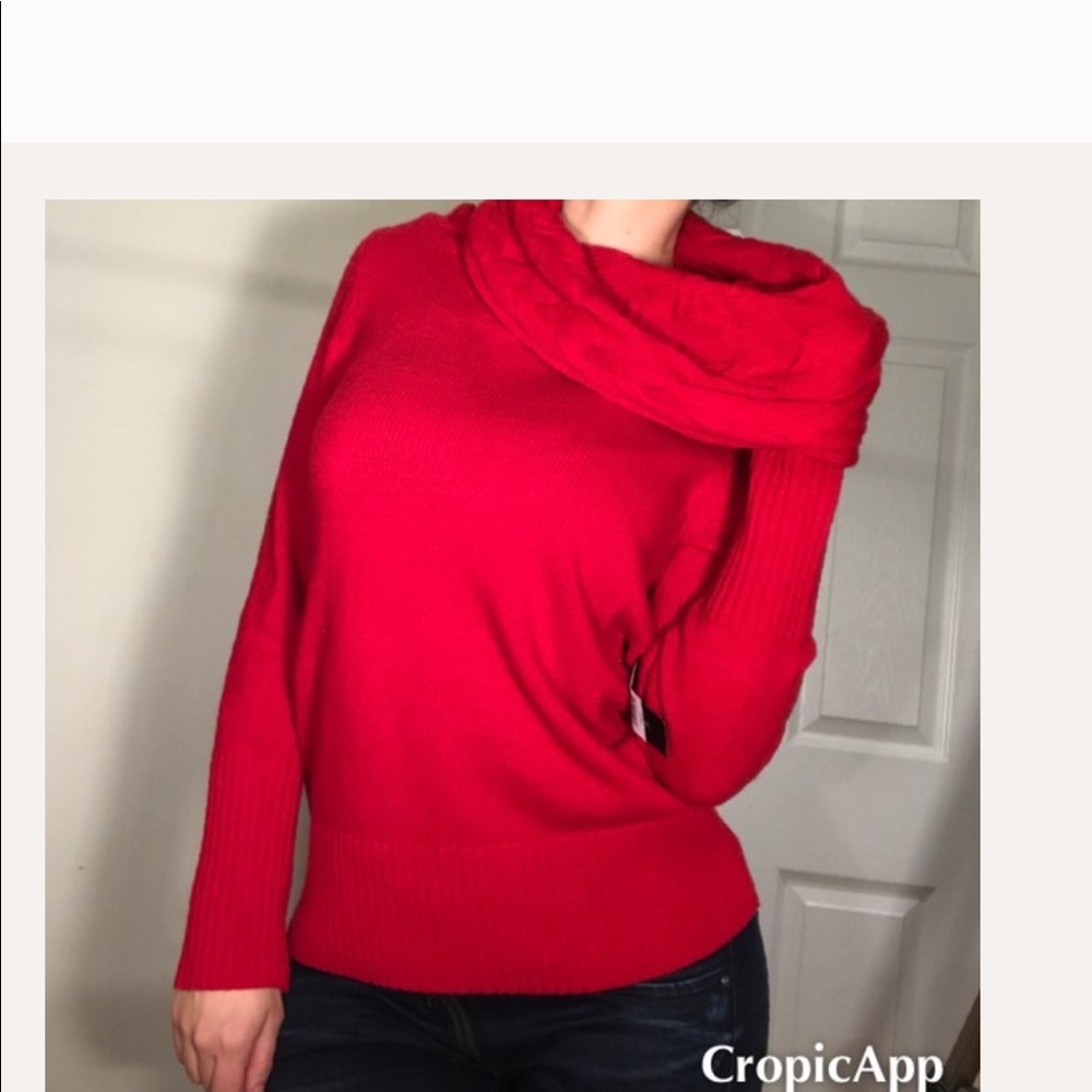 Banana Republic Italian Yarn Cowl Neck Sweater