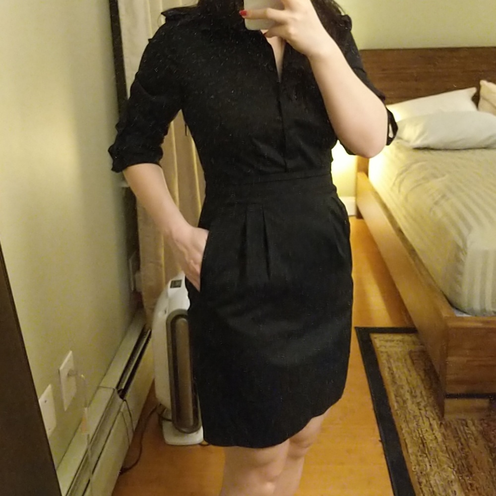 Bebe little black dress