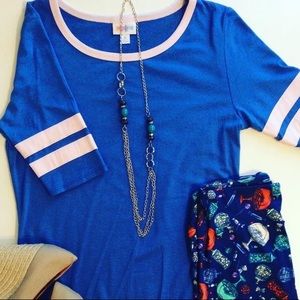 💙 Lularoe Blue Julia Dress 💙