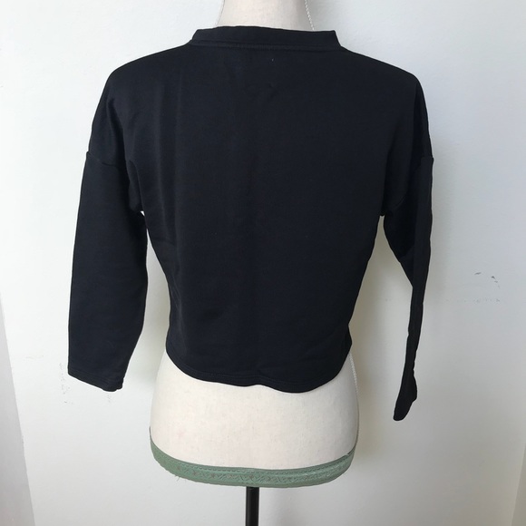 [Zara] Winner Crew Cropped Sweater - Picture 5 of 7