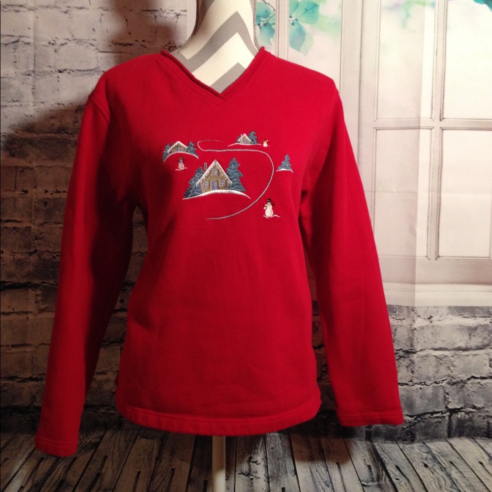 Classic Elements Christmas Sweatshirt XL (size 18)
