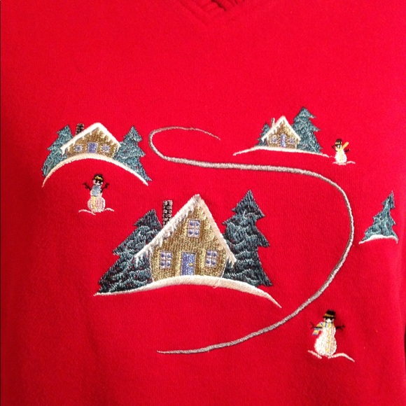 Classic Elements Christmas Sweatshirt XL (size 18) - Picture 2 of 4