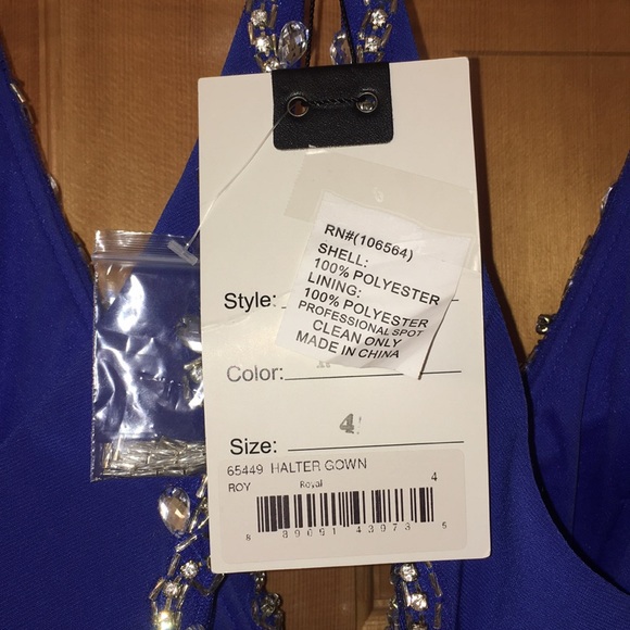 Blue Prom Dress