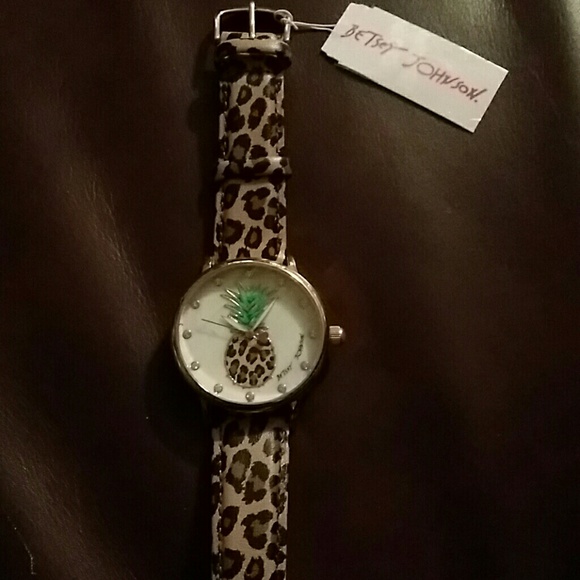 Betsey Johnson Accessories - SALE!BNWT AuthBetsey Johnson Peppy Pineapple Watch
