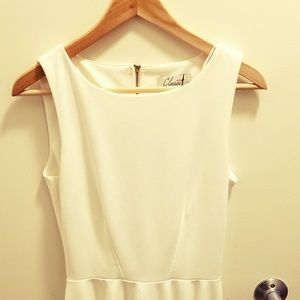 Winter white skater dress size 8 US