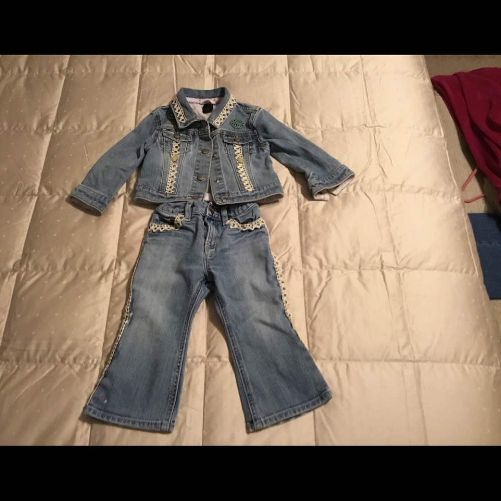 Baby Gap Denim Jacket And Jeans- 18-24 months