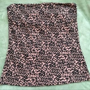 Animal Print H&M Tube Top Sz L