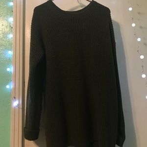 Green sweater
