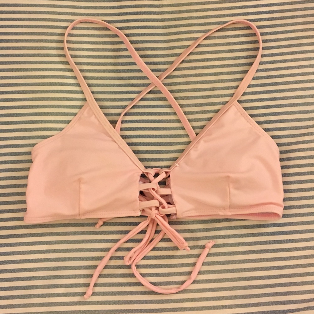 Pink Bathing Suit Top