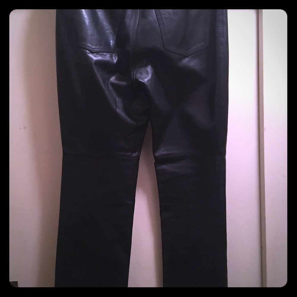 GAP Bootcut Leather Pants