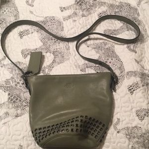 Leather Coach purse