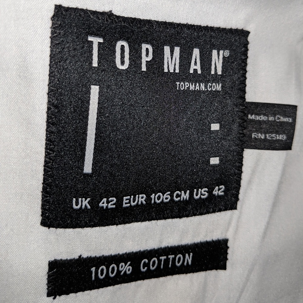 TopMan Slim Fit 2 Piece Suit NWT