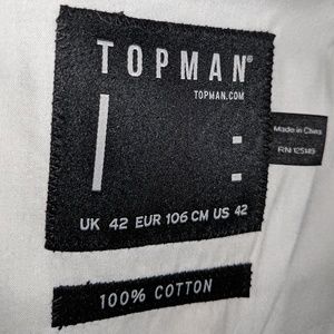 TopMan Slim Fit 2 Piece Suit NWT