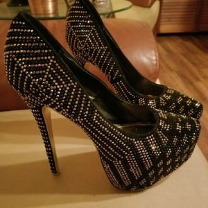 ALBA Rhinestone 6" heels