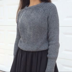 SALE American Apparel Cropped Fisherman Sweater !!
