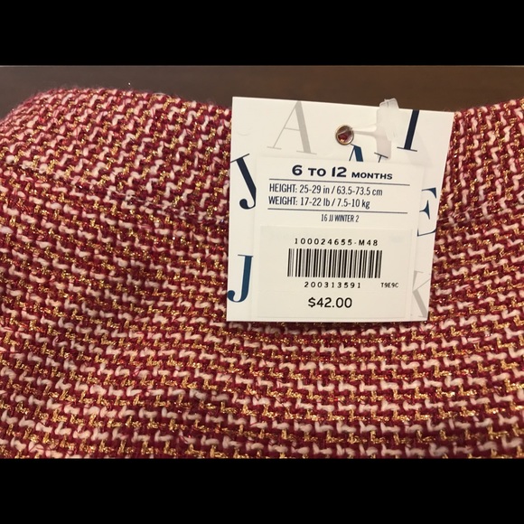 Janie and Jack Boucle skirt - brand new *Gorgeous* - Picture 2 of 2