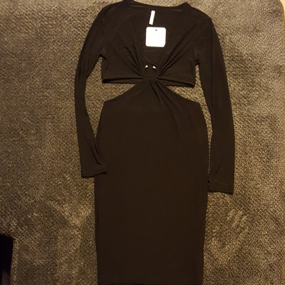 Cut out little black dress - Picture 5 of 6