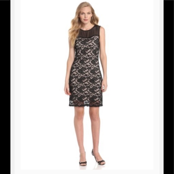 Tiana b. Dresses & Skirts - Tiana B. Black and nude sleeveless dress