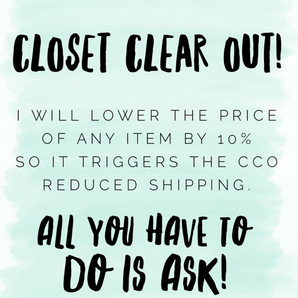 Closet Clear Out