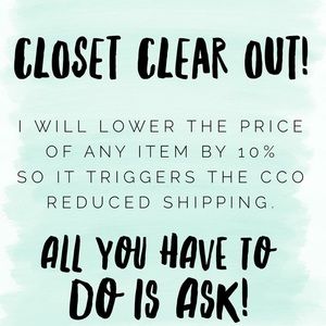 Closet Clear Out