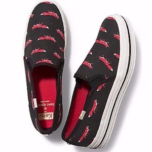 Kate Spade Fox Motif Keds