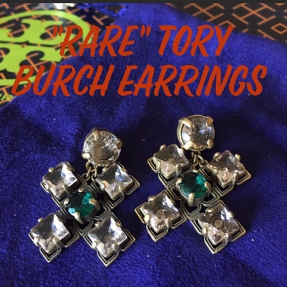 Traded NWT 💯% Authentic Tory Burch Earrings - Picture 1 of 5